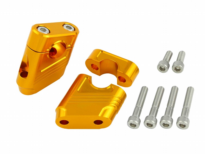 マッスルポジションブラケット ZEPHYR400/750/1100 - （ハンドル廻り