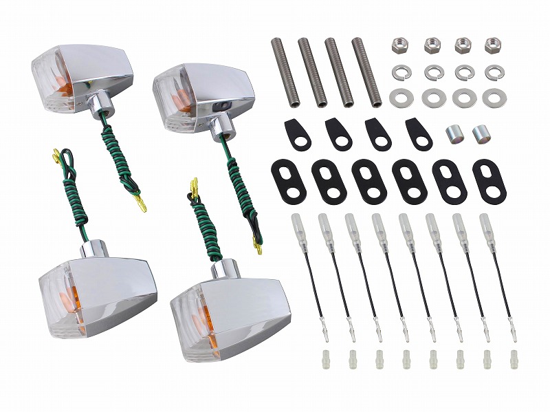 POSH│ZRタイプ ウインカー│GPZ900R(A1-) シングル球仕様 GPZ900R(A1-A7)<br/>ZRタイプウインカー（シングル球仕様