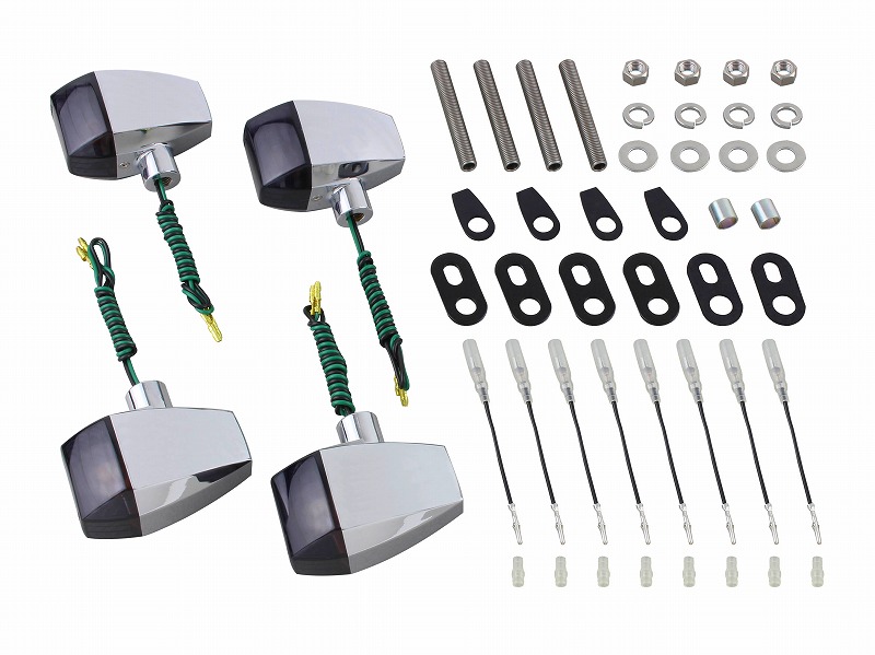 POSH│ZRタイプ ウインカー│GPZ900R(A1-) シングル球仕様 POSH│ZRタイプ ウインカー│GPZ900R(A1-) シングル球仕様│フロント