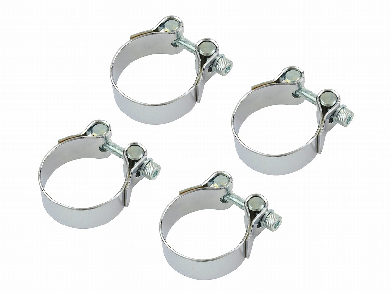 W650マフラー用補修部品：マフラーバンド(4pcs)