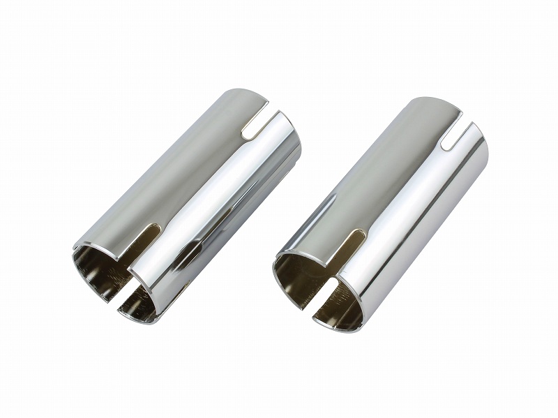 W650マフラー用補修部品：連結パイプ(2pcs)