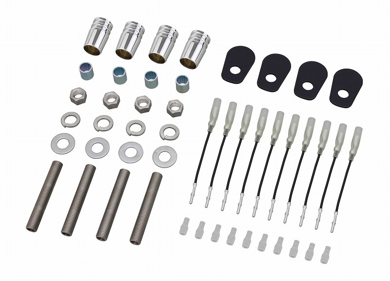 フロントスモークウインカーレンズセット Ninja250/ZX-6R