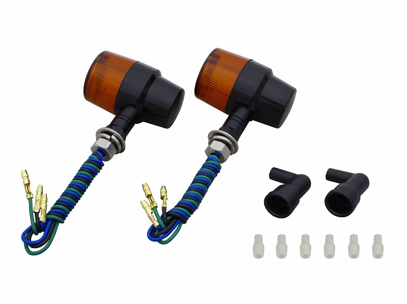 フロントスモークウインカーレンズセット Ninja250/ZX-6R