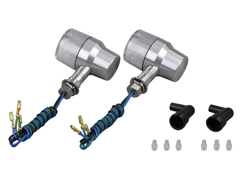 フロントスモークウインカーレンズセット Ninja250/ZX-6R